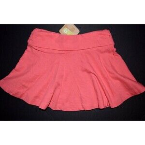 NWT CRAZY 8 SURF ISLAND GIRLS PULL ON SKIRT BRIGHT WATERMELON SIZE XS 4